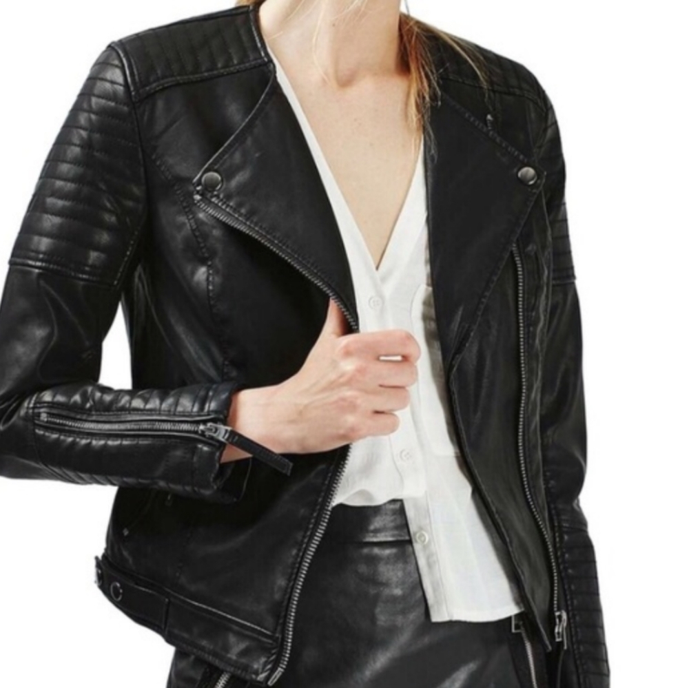 TOPSHOP Nelly Moto Jacket